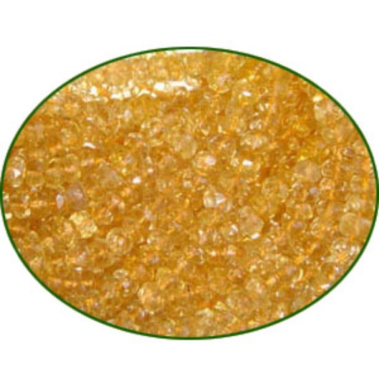 Picture of Fine Quality Citrine Faceted Roundel, size: 4mm to 4.5mm