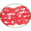 Picture of Fine Quality Coral Dyed Red Plain Uncut Chips, size: 3mm to 6mm