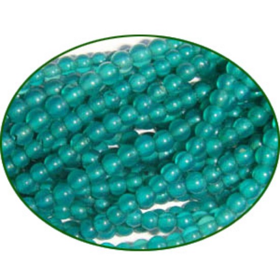Picture of Fine Quality Green Onyx Plain Round, size: 3mm
