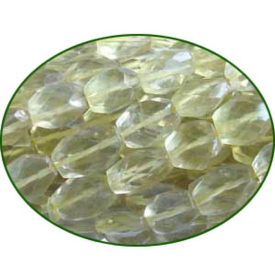 Picture of Fine Quality Lemon Topaz Faceted Oval, size: 6x8mm to 8x10mm