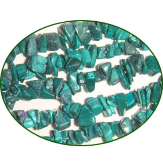 Picture of Fine Quality Malachite Natural Uneven Uncut Chips, size: 3mm to 6mm