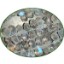 Picture of Fine Quality Rainbow Moonstone Faceted Drops, size: 6mm to 7mm