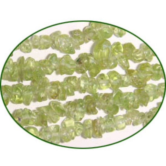 Picture of Fine Quality Peridot Plain Uncut Chips, size: 3mm to 6mm