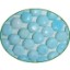 Picture of Fine Quality Peruvian Opal Puffed Coin, size: 8mm to 10mm
