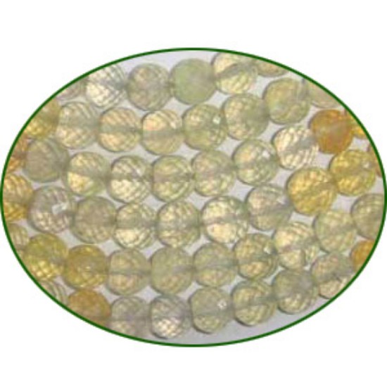 Picture of Fine Quality Prehnite Faceted Multi Round, size: 6mm to 8mm