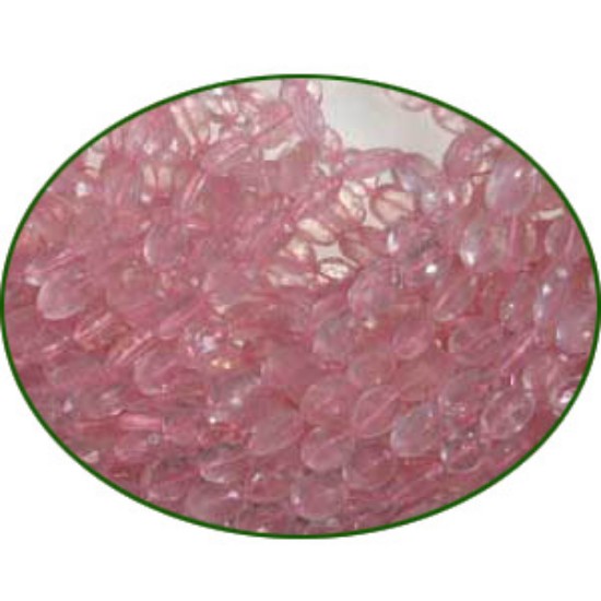 Picture of Fine Quality Rose Quartz Faceted Machine Cut Oval, size: 7x9m to 8x10mm