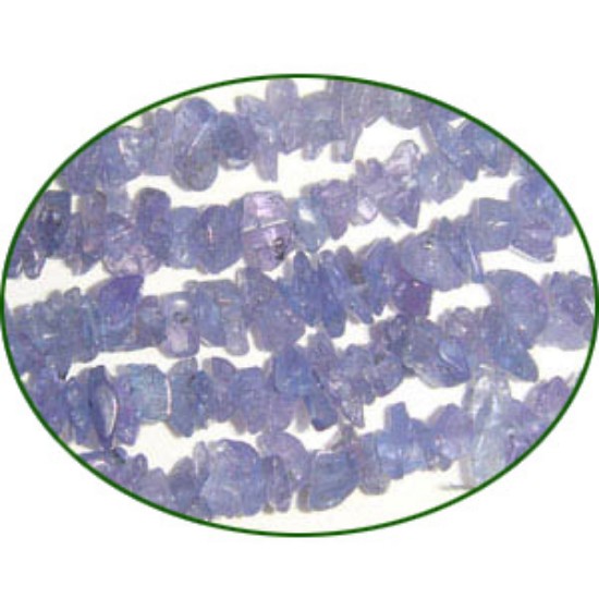Picture of Fine Quality Tanzanite Uneven Uncut Chips, size: 3mm to 6mm