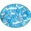 Picture of Fine Quality Tourquoise Dyed Uncut Chips, size: 3mm to 6mm