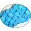 Picture of Fine Quality Tourquoise Dyed Plain Coin, size: 8mm to 9mm